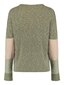 Džemperis sievietēm Zabaione Remi DZ*01, zaļā/bēšā krāsā цена и информация | Sieviešu džemperi | 220.lv