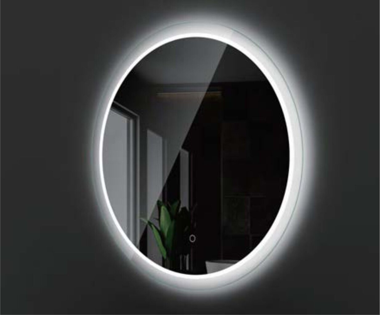 LED spogulis Navarre WiFi, 90 cm cena un informācija | Vannas istabas spoguļi | 220.lv