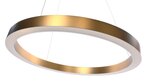 Piekaramā lampa RING LED XL DIA.80 cm STEEL BRASS ACRYL