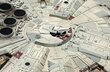 Zvaigžņu karu modeļa komplekta dāvanu komplekts Millennium Falcon cena un informācija | Konstruktori | 220.lv