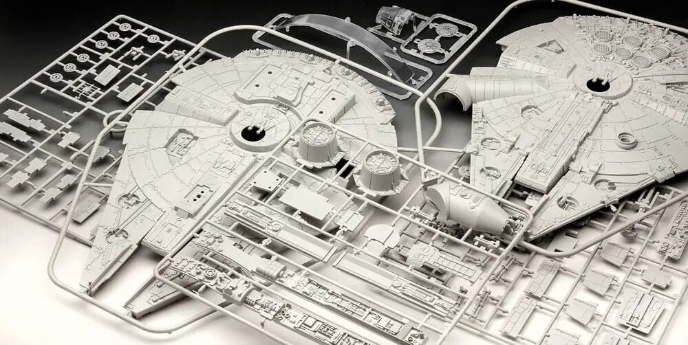 Zvaigžņu karu modeļa komplekta dāvanu komplekts Millennium Falcon cena un informācija | Konstruktori | 220.lv