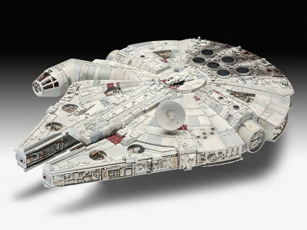 Zvaigžņu karu modeļa komplekta dāvanu komplekts Millennium Falcon cena un informācija | Konstruktori | 220.lv