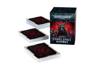 Komplekts Datacards: Chaos Space Marines, 43-02 cena un informācija | Konstruktori | 220.lv