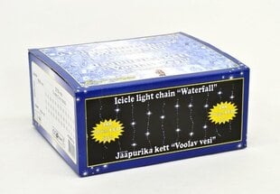 Lāstekas virtene Flowing Water ar 288 LED, 2,75x0,75 m cena un informācija | Ziemassvētku lampiņas, LED virtenes | 220.lv