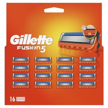 Skuvekļa asmeņi vīriešiem Gillette Fusion5, 16 gab. цена и информация | Косметика и средства для бритья | 220.lv