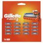 Skuvekļa asmeņi vīriešiem Gillette Fusion5, 16 gab. cena un informācija | Skūšanās piederumi, kosmētika | 220.lv