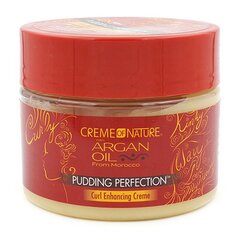 Крем для бритья Argan Oil Pudding Perfection Creme Of Nature Pudding Perfection (340 ml) (326 g) цена и информация | Средства для укладки волос | 220.lv