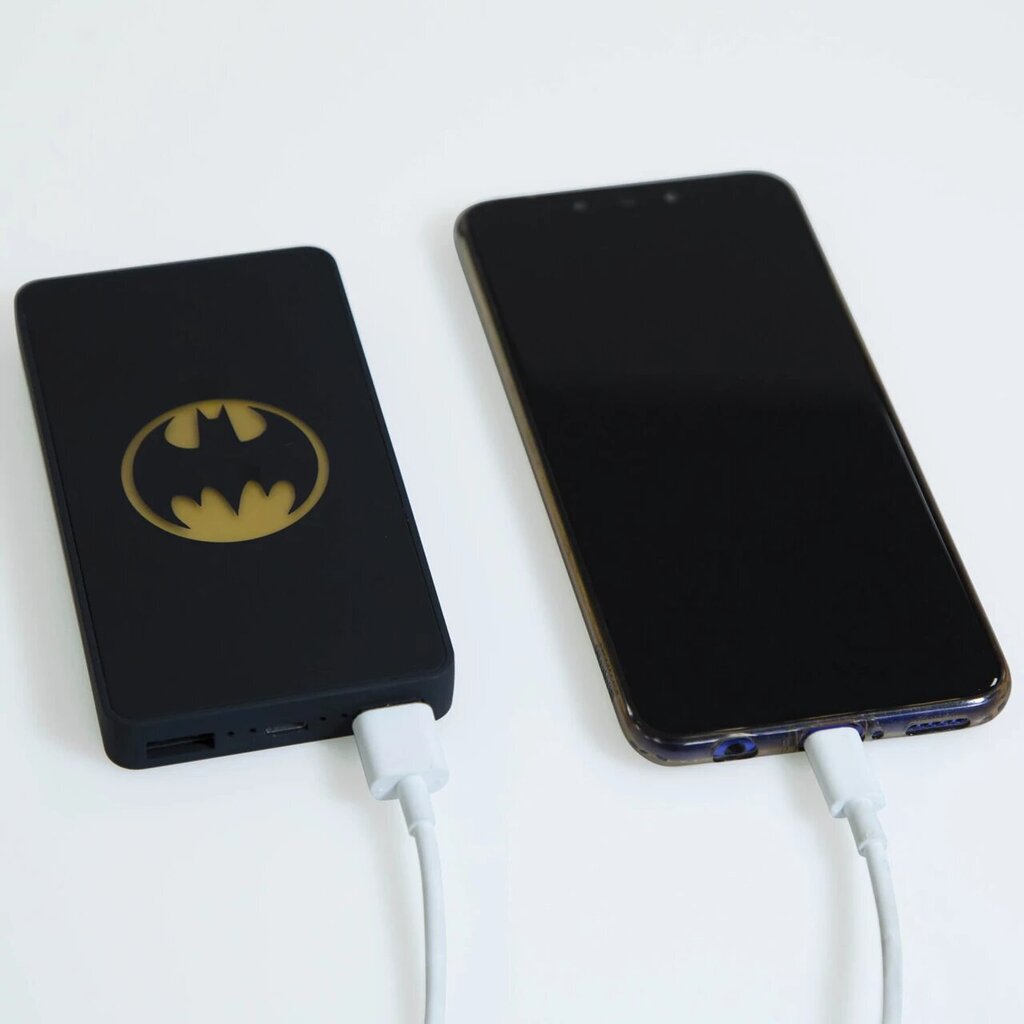 Lazerbuilt Batman 6 000 mAh cena un informācija | Lādētāji-akumulatori (Power bank) | 220.lv