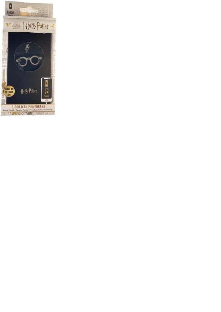 Ārējais akumulators Harijs Poters 6000 mAh cena un informācija | Lādētāji-akumulatori (Power bank) | 220.lv