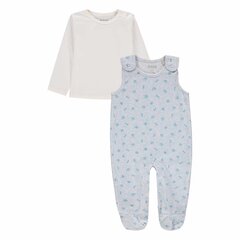 Комплект для мальчиков Kanz, сине-белый цена и информация | Комплекты одежды для новорожденных | 220.lv