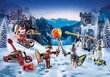 71346 PLAYMOBIL® Adventes kalendārs Sniega cīņa, 127 d. цена и информация | Konstruktori | 220.lv