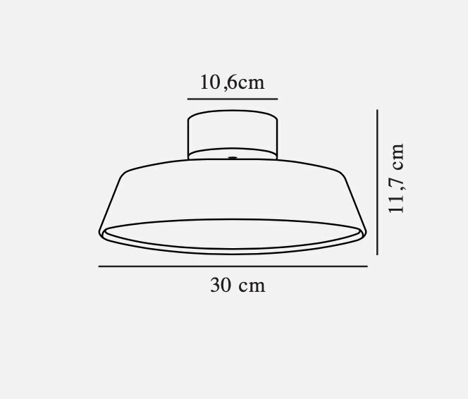 Nordlux griestu lampa Kaito Dim 2220506001 cena un informācija | Griestu lampas | 220.lv