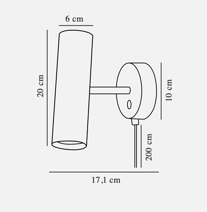 Nordlux sienas lampa MIB 61681001 cena un informācija | Sienas lampas | 220.lv