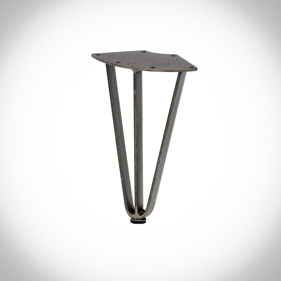Metāla galda kāja Metal Tale, lakots tērauds цена и информация | Mēbeļu kājas | 220.lv