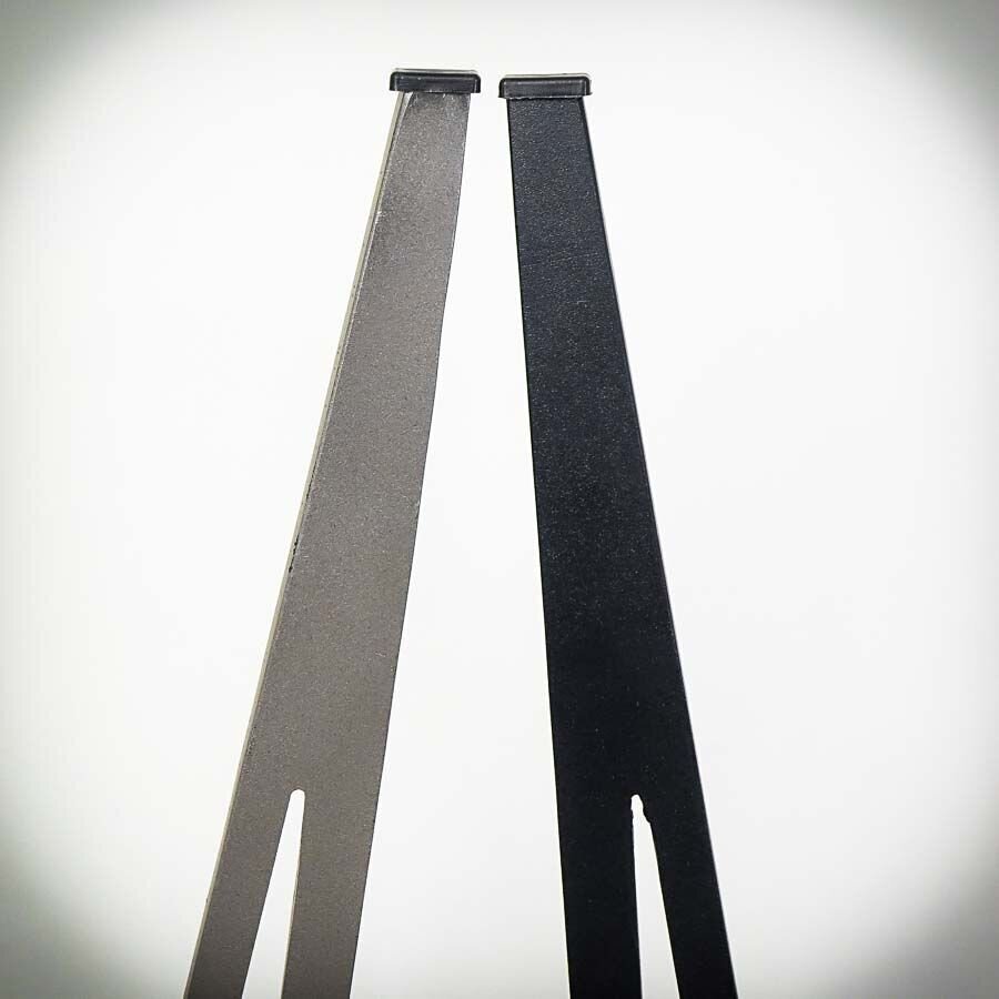 Metāla galda kāja Metal Tale, lakots tērauds cena un informācija | Mēbeļu kājas | 220.lv