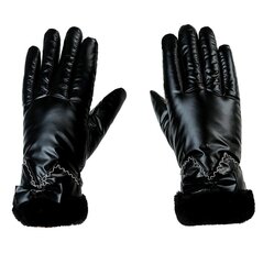 Перчатки зимние женские R78, черные цена и информация | Женские перчатки | 220.lv