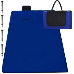 Одеяло для пикника Springos PM045, 150x135 см, синее цена и информация | Туристические матрасы и коврики | 220.lv