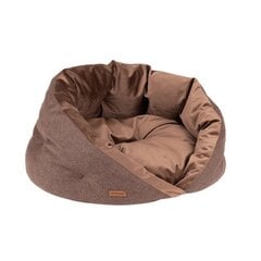 Лежак для собак Amiplay Siena, разные размеры, коричневый цвет цена и информация | Лежаки, домики | 220.lv