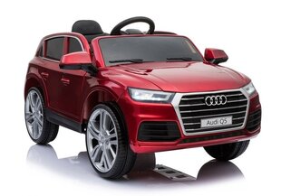 Vienvietīgs bērnu elektromobilis Audi Q5, sarkans cena un informācija | Elektromobīļi bērniem | 220.lv