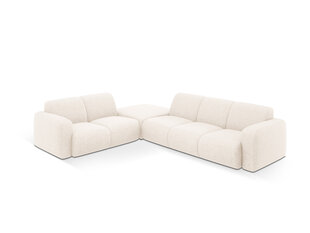 Kreisās puses stūra dīvāns Windsor & Co Lola, 315x250x72 cm, smilškrāsas cena un informācija | Stūra dīvāni | 220.lv