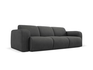 Trīsvietīgs dīvāns Windsor & Co Lola, 235x95x72 cm, tumši pelēks cena un informācija | Dīvāni | 220.lv