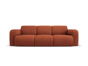 Trīsvietīgs dīvāns Windsor & Co Lola, 235x95x72 cm, oranžs cena un informācija | Dīvāni | 220.lv