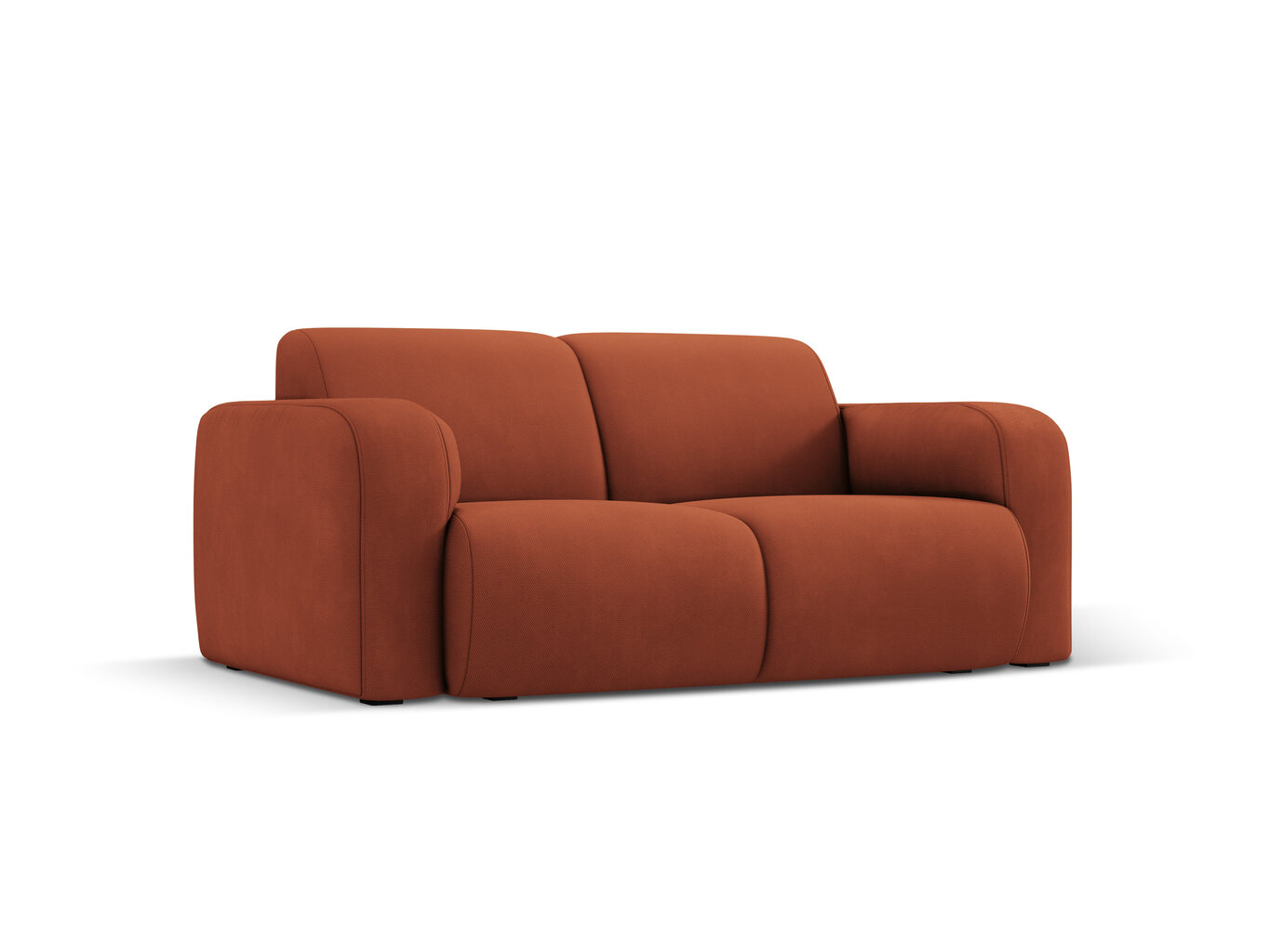 Divvietīgs dīvāns Windsor & Co Lola, 170x95x72 cm, oranžs cena un informācija | Dīvāni | 220.lv