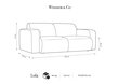 Divvietīgs dīvāns Windsor & Co Lola, 170x95x72 cm, zaļš cena un informācija | Dīvāni | 220.lv