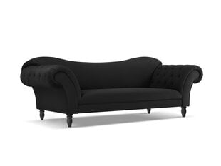 Dīvāns Windsor & Co Juno, 236x96x86 cm, melns cena un informācija | Dīvāni | 220.lv
