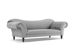 Dīvāns Windsor & Co Juno, 236x96x86 cm, pelēks/melns cena un informācija | Dīvāni | 220.lv