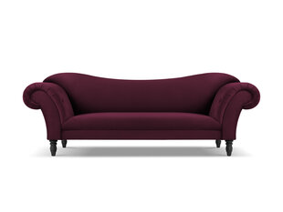 Dīvāns Windsor & Co Juno, 236x96x86 cm, sarkans/melns cena un informācija | Dīvāni | 220.lv