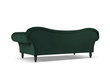 Dīvāns Windsor & Co Juno, 236x96x86 cm, zaļš/melns cena un informācija | Dīvāni | 220.lv
