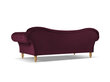 Dīvāns Windsor & Co Juno, 236x96x86 cm, sarkans/zelta cena un informācija | Dīvāni | 220.lv