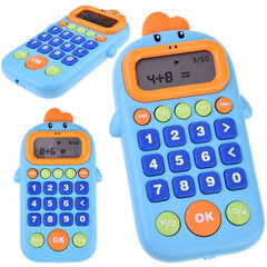 Kalkulators bērniem, zils cena un informācija | Attīstošās rotaļlietas | 220.lv