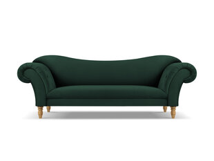 Dīvāns Windsor & Co Juno, 236x96x86 cm, zaļš/zelta cena un informācija | Dīvāni | 220.lv
