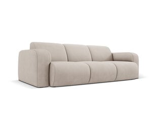 Trīsvietīgs dīvāns Windsor & Co Lola, 235x95x72 cm, smilškrāsas cena un informācija | Dīvāni | 220.lv