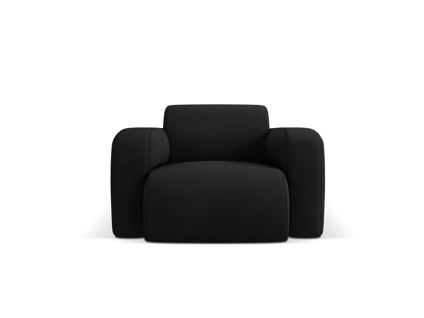 Krēsls Windsor & Co Lola, melns cena un informācija | Atpūtas krēsli | 220.lv