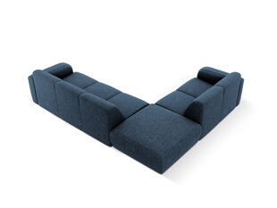 Kreisās puses stūra dīvāns Windsor & Co Lola, 315x250x72 cm, zils cena un informācija | Stūra dīvāni | 220.lv