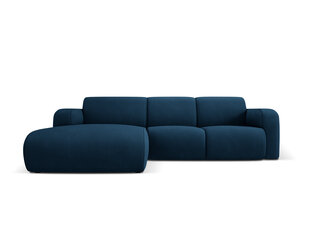 Kreisās puses dīvāns Windsor & Co Lola, 250x170x72 cm, tumši zils цена и информация | Угловые диваны | 220.lv