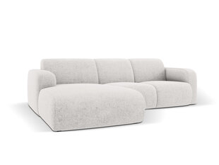 Kreisās puses dīvāns Windsor & Co Lola, 250x170x72 cm, gaiši pelēks cena un informācija | Stūra dīvāni | 220.lv