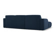 Četrvietīgs kreisās puses dīvāns Windsor & Co Lola, 250x170x72 cm, tumši zils цена и информация | Stūra dīvāni | 220.lv