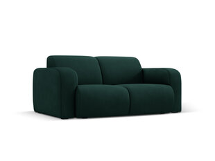 Divvietīgs dīvāns Windsor & Co Lola, 170x95x72 cm, tumši zaļš cena un informācija | Dīvāni | 220.lv