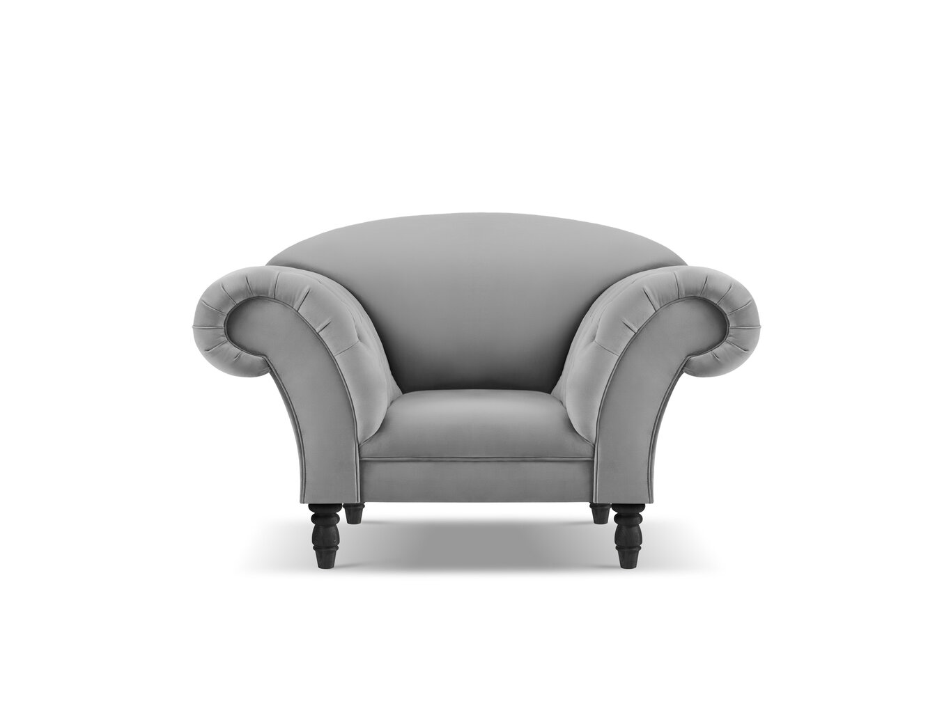 Atpūtas krēsls Windsor & Co Juno, 132x96x91 cm, pelēks/melns cena un informācija | Atpūtas krēsli | 220.lv