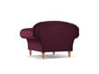 Atpūtas krēsls Windsor & Co Juno, 132x96x91 cm, sarkans/zelta cena un informācija | Atpūtas krēsli | 220.lv