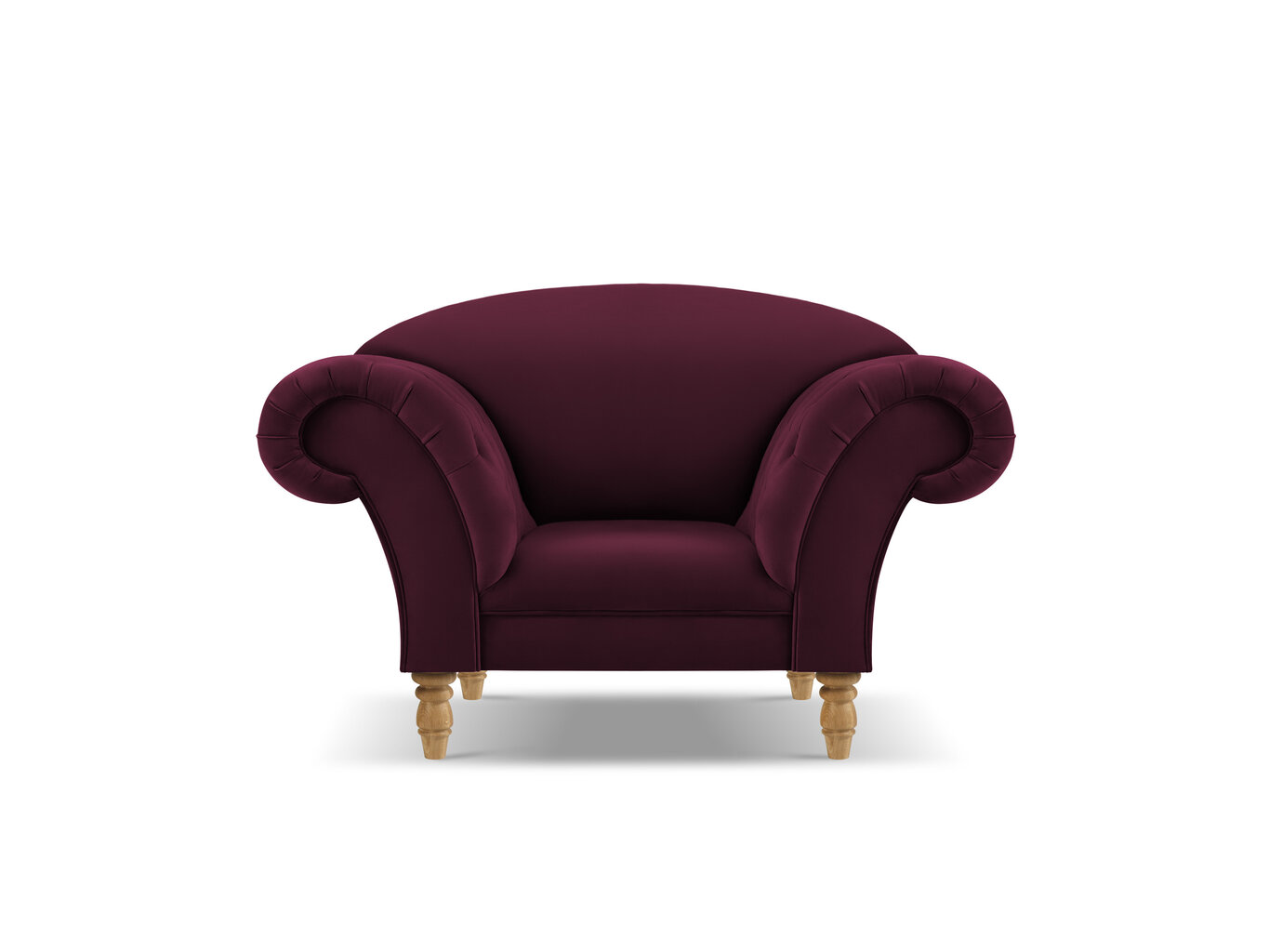 Atpūtas krēsls Windsor & Co Juno, 132x96x91 cm, sarkans/zelta цена и информация | Atpūtas krēsli | 220.lv