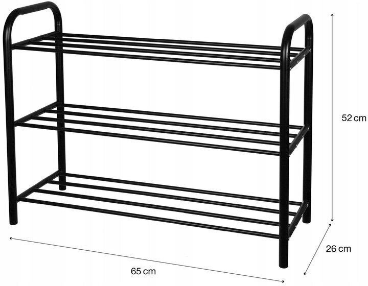 Apavu skapis 65x52x26 cm цена и информация | Apavu skapji, apavu plaukti, priekšnama soliņi | 220.lv