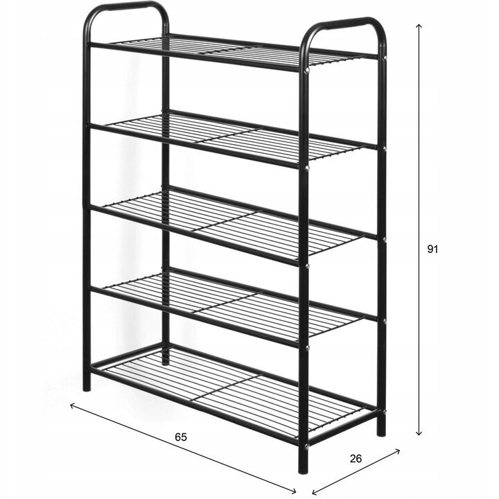 Apavu skapis 65x91x26 cm цена и информация | Apavu skapji, apavu plaukti, priekšnama soliņi | 220.lv