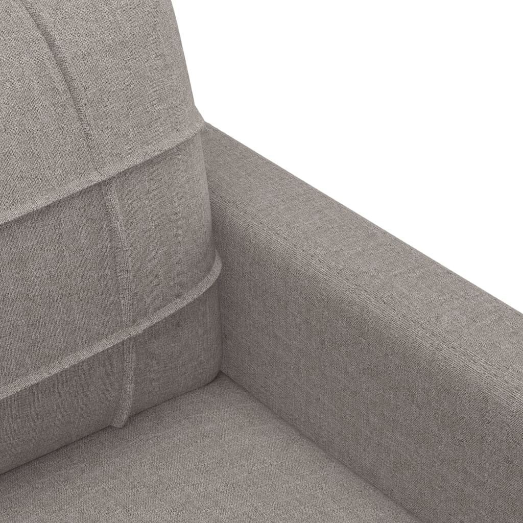 Dīvāngulta ar matraci, tumši pelēks audums, 90x190 cm cena un informācija | Dīvāni | 220.lv