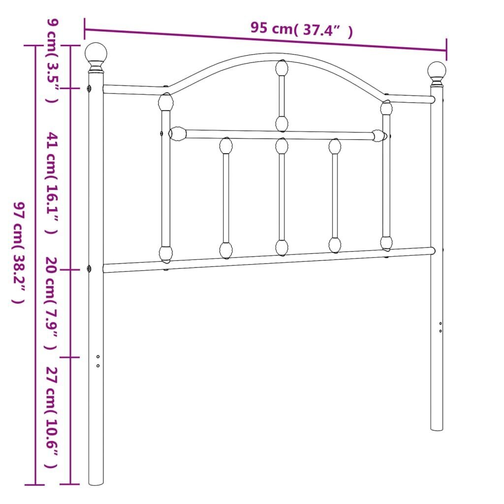 Konsoles galdiņš, ozolkoka, 75x34,5x75 cm, inženierijas koks cena un informācija | Gultas | 220.lv