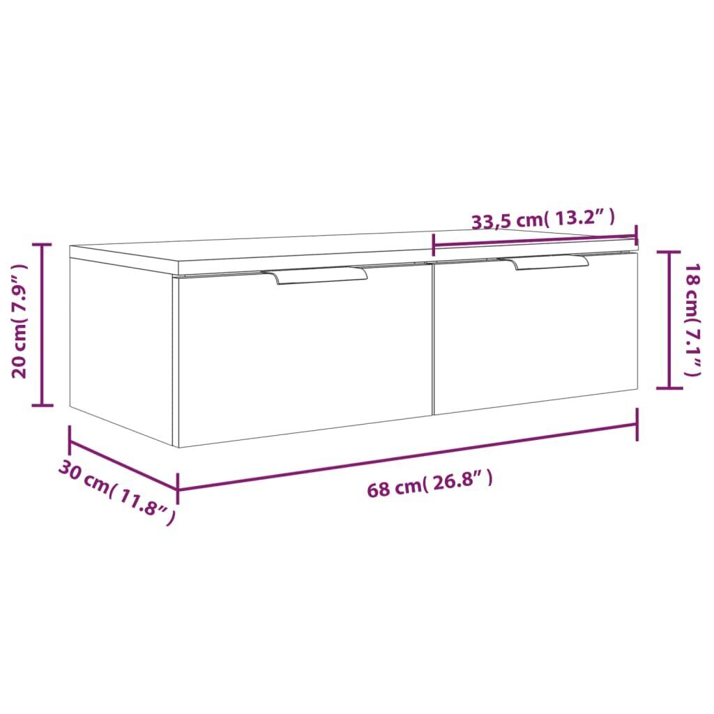 Augstā dārza puķu kaste, 196x50x69 cm, tērauds ar rūsas efektu cena un informācija | Plaukti | 220.lv